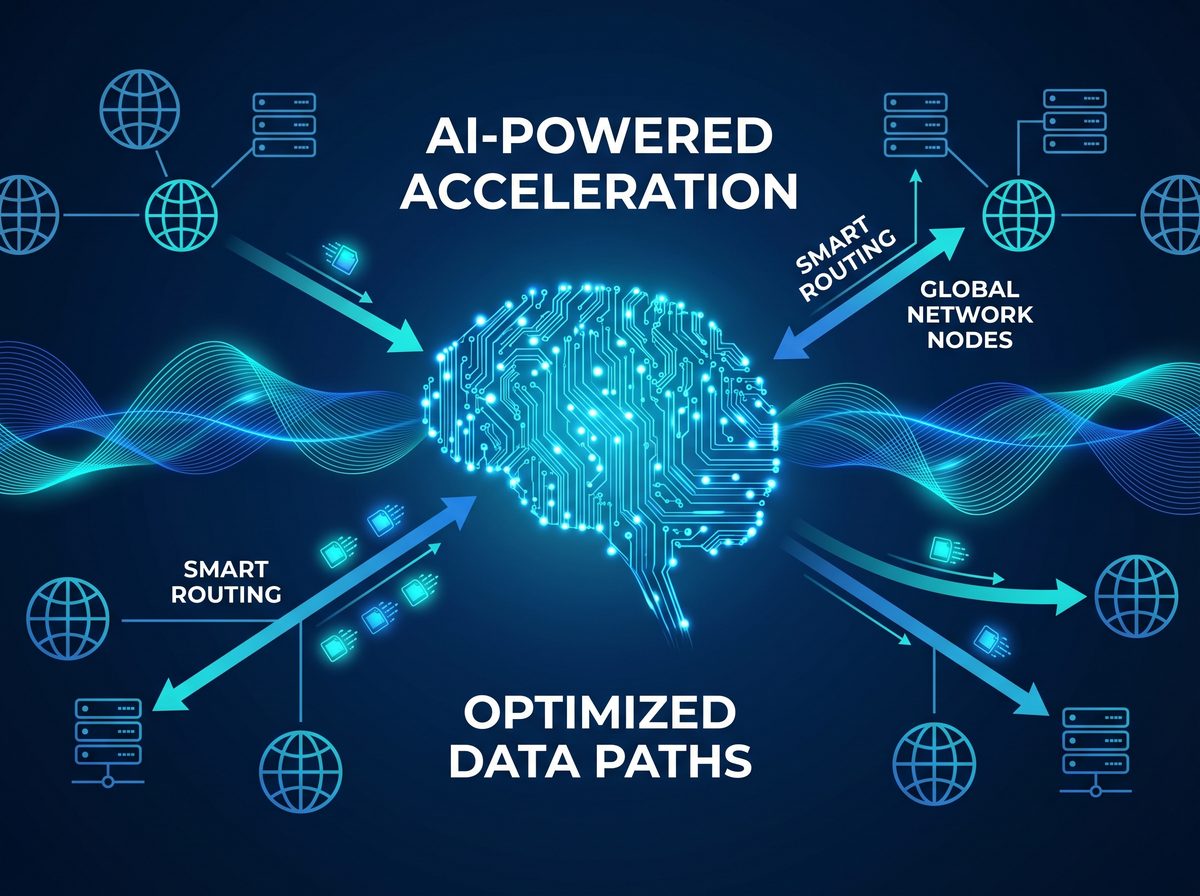1日加速器AI智能路由技术